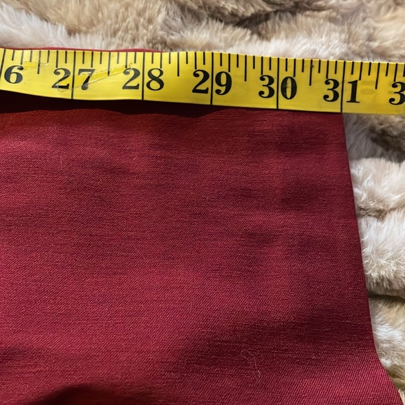 Marla Wynne EUC Women’s Maroon, Flatter Fit, Plus Size Pants - Picture 7 of 7